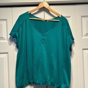 Reitmans Blouse with Button Detail